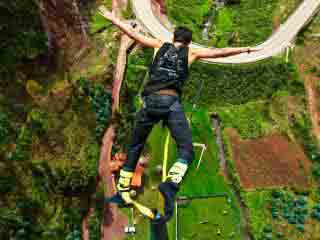 Bungee Jumping in Cusco