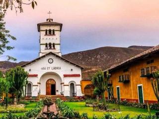 Collpa, a traditional farm near the city of Cajamarca