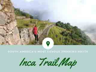 Detailed maps of the Inca Trail