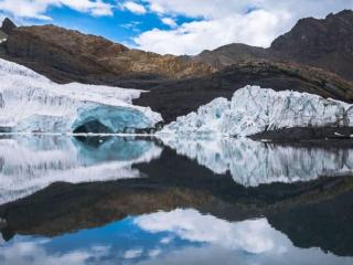 Pastoruri Snowcapped Mountain in Peru