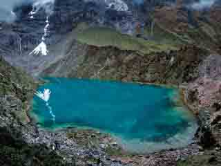 Salkantay trek lake