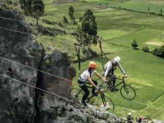 Skybike in Cusco: Extreme Adventure Sport