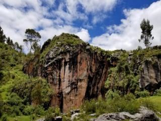 The famous Balcony of the Devil in Cusco