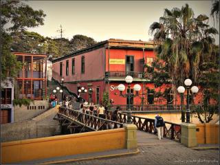 Visit the romantic Bridge of Sighs in Barranco