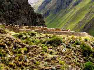 Willka Raqay Ruins in the Inca Trail to Machu Picchu