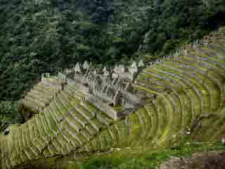 Winay Wayna ruins in Peru