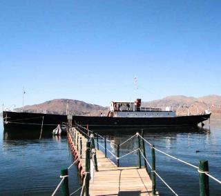 Yavari, the museum ship that sails the waters of Lake Titicaca