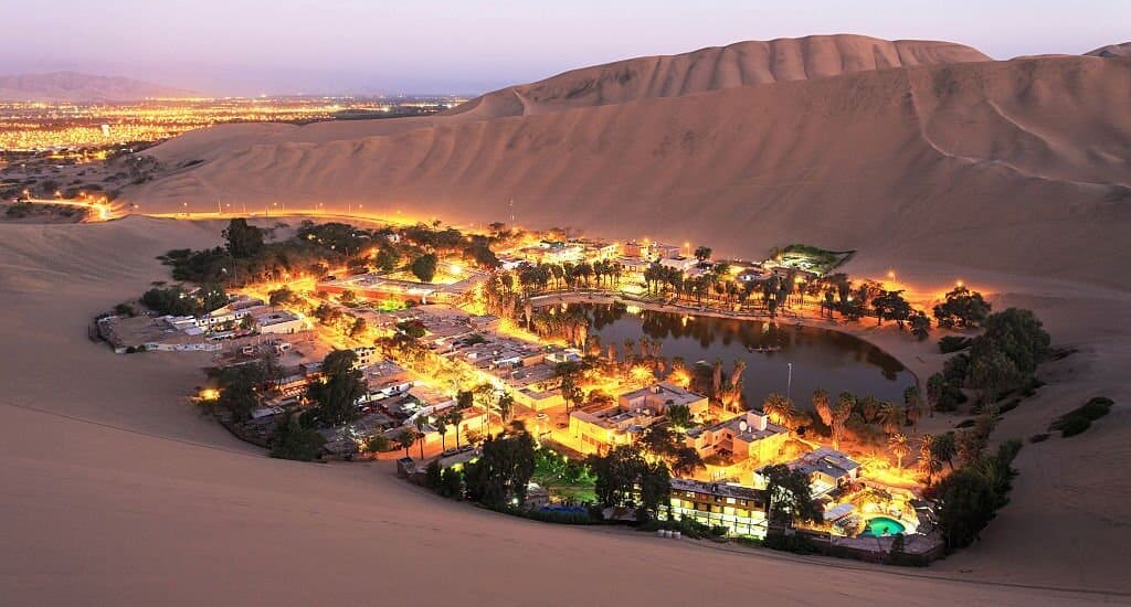 Oasis in Peru